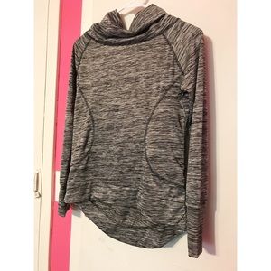 Grey long sleeve shirt